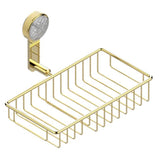 THG - Soap And Sponge Holder, Wall Mounted - Gold Color PVD