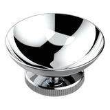 THG - Soap Dish, Freestanding, 4'' Diameter - Chrome Polished