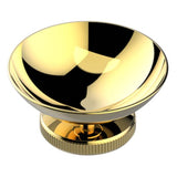 THG - Soap Dish, Freestanding, 4'' Diameter - Gold Color PVD