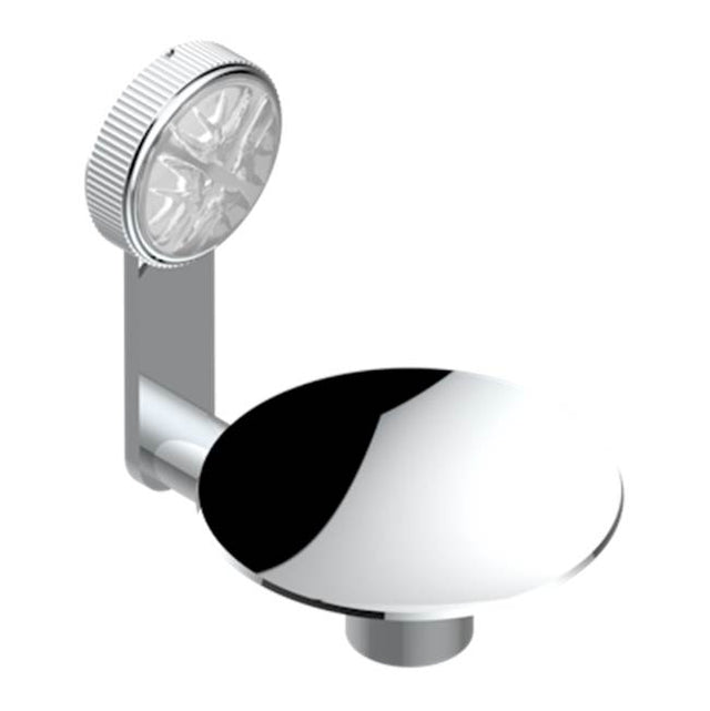 THG - Soap Dish, Wall Mounted, 4'' Diameter - Matt Umber PVD
