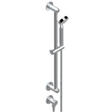 THG - Slide Bar With Handhsower And Elbow - Matt Umber PVD