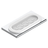 THG - Glass soap dish, wall mounted - Umber PVD