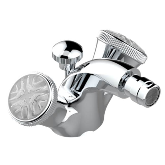 THG - Single Hole Bidet Faucet With Drain - Matt Umber PVD