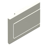THG - Toilet paper holder, single mount with cover - Nickel Polished