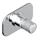 THG - Trim For Thg Thermostat, Rough Part Supplied With Fixing Box Ref.5 200ae/us - Matt Umber PVD
