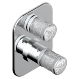THG - Trim For Thg Thermostat 1 Volume Control, Rough Part Supplied With Fixing Box Ref.5 300ae/us - Matt Umber PVD