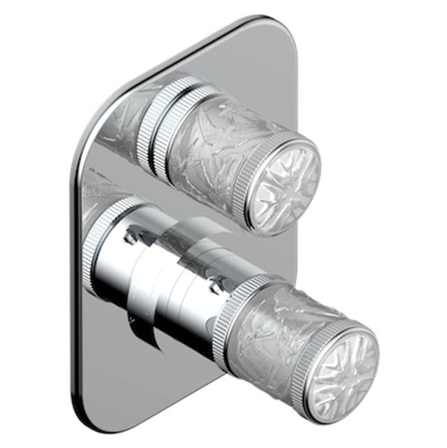 THG - Trim For Thg Thermostat 1 Volume Control, Rough Part Supplied With Fixing Box Ref.5 300ae/us - Matt Umber PVD