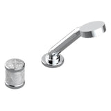 THG - Deck Mounted Mixer With Handshower, Progressive Cartridge - Matt Umber PVD