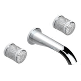 THG - Trim For Wall Mounted 3-hole Lavatory Set Only - Matt Umber PVD
