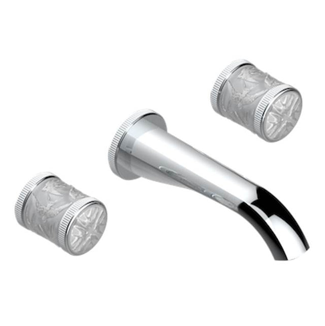 THG - Trim For Wall Mounted 3-hole Lavatory Set Only - Matt Umber PVD
