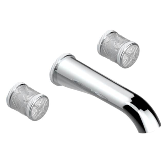 THG - Trim For Wall Mounted 3-hole Bath Set Only - Matt Umber PVD
