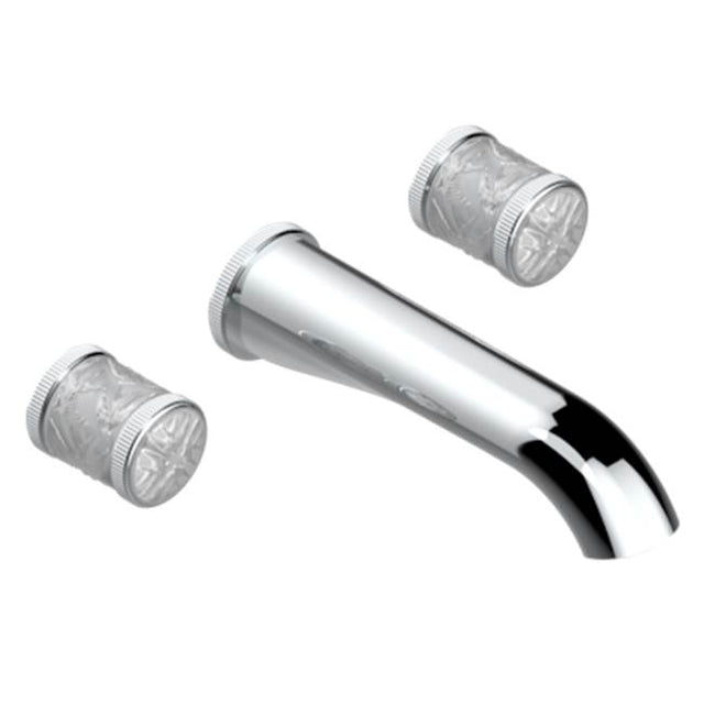 THG - Trim For Wall Mounted 3-hole Bath Set Only - Matt Umber PVD