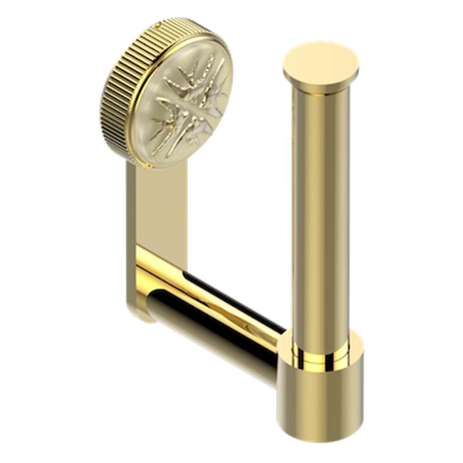THG - Reserve Toilet Paper Holder - Gold Color PVD