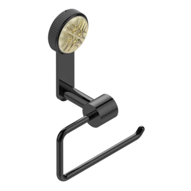 THG - Toilet Paper Holder, Single Mount Without Cover - Brown Bronze Color PVD