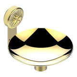 THG - Soap Dish, Wall Mounted, 6'' Diameter - Gold Color PVD