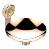 THG - Soap Dish, Wall Mounted, 6'' Diameter - Blush PVD