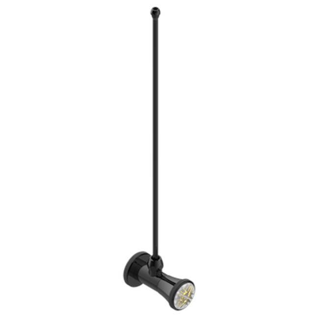 THG - Angle Supply Valve With 3/8'' Adaptor Set For Toilet - Brown Bronze Color PVD