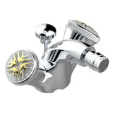 THG - Single Hole Bidet Faucet With Drain - Matt Umber PVD