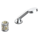 THG - Deck Mounted Mixer With Handshower, Progressive Cartridge - Matt Umber PVD