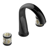 THG - Roman Tub Set With 3/4'' Valves - Brown Bronze Color PVD