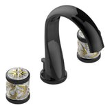THG - Widespread Lavatory Set With Drain - Brown Bronze Color PVD