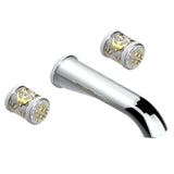 THG - Trim For Wall Mounted 3-hole Bath Set Only - Matt Umber PVD