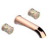 THG - Trim For Wall Mounted 3-hole Bath Set Only - Blush PVD