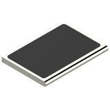 THG - Metal shelf with anti-slip pad - Nickel Polished