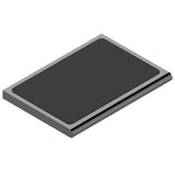THG - Metal shelf with anti-slip pad - Matt Graphite PVD
