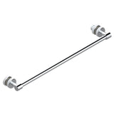 THG - Towel Rail With One Rail For Glass Door With Knob On Side And Escutcheon The Other Side - Matt Umber PVD