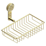 THG - Soap And Sponge Holder, Wall Mounted - Gold Color PVD