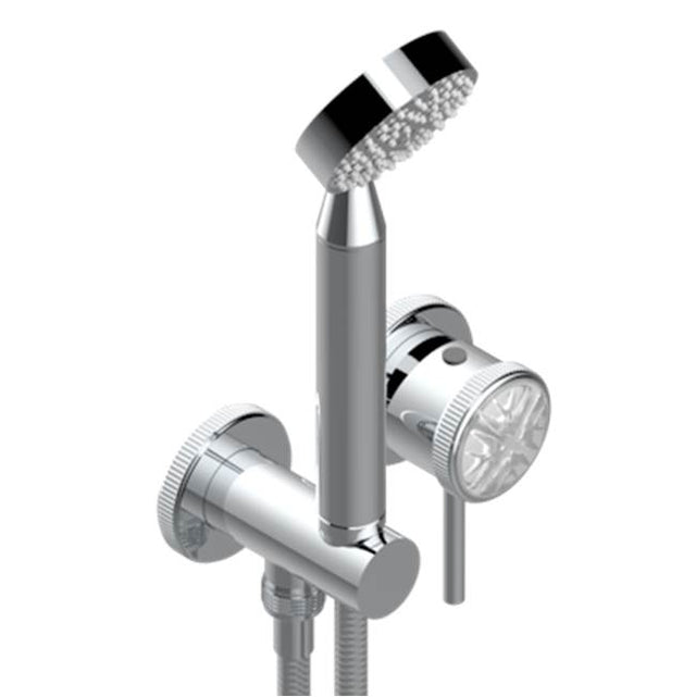 THG - Trim Only For Wall Mixer With Complete Handshower On Hook - Matt Umber PVD