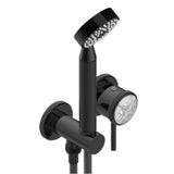 THG - Trim Only For Wall Mixer With Complete Handshower On Hook - Brown Bronze Color PVD