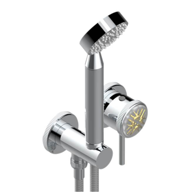 THG - Trim Only For Wall Mixer With Complete Handshower On Hook - Matt Umber PVD