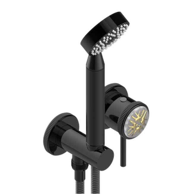 THG - Trim Only For Wall Mixer With Complete Handshower On Hook - Brown Bronze Color PVD