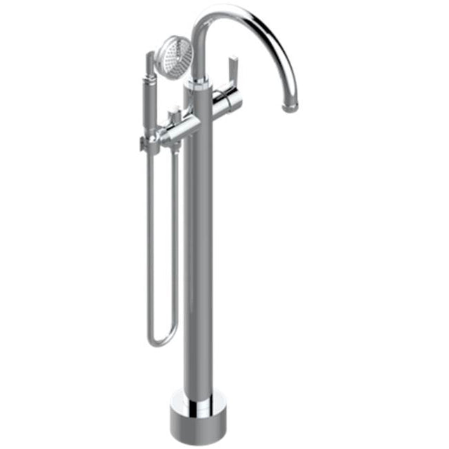 THG - Free-standing Single Lever Bath Mixer With Handshower With Easyclean System - Matt Umber PVD