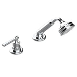 THG - Deck Mounted Mixer With Handshower, Progressive Cartridge - Matt Umber PVD