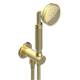 THG - Wall Mounted Handshower With Integrated Fixed Hook - Gold Polished