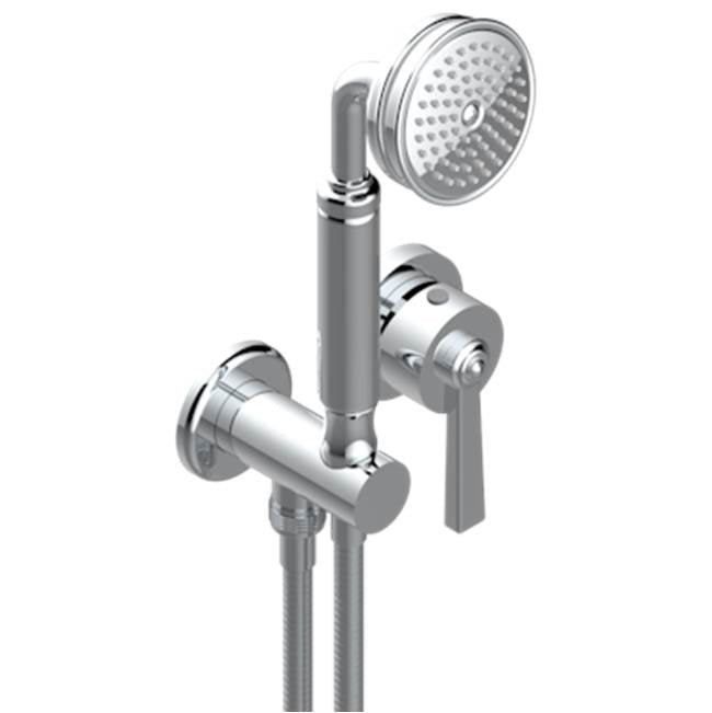 THG - Trim Only For Wall Mixer With Complete Handshower On Hook - Matt Umber PVD