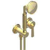 THG - Trim Only For Wall Mixer With Complete Handshower On Hook - Gold Polished