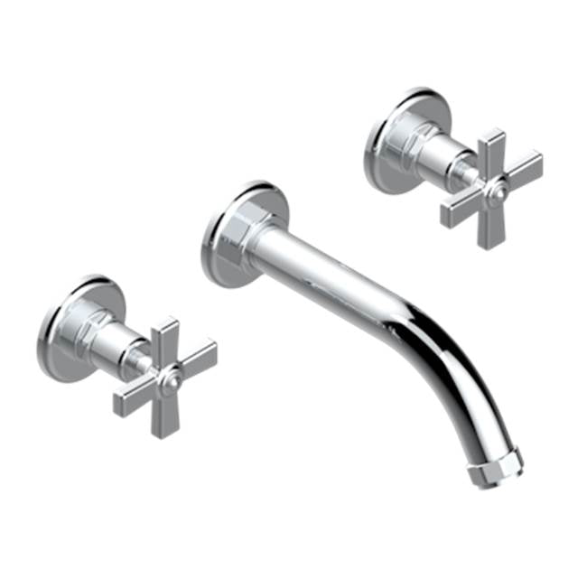 THG - Trim For Wall Mounted 3-hole Bath Set Only - Matt Umber PVD