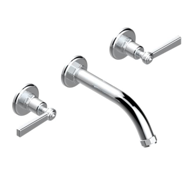 THG - Trim For Wall Mounted 3-hole Bath Set Only - Shiny Stainless Steel