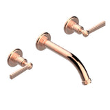 THG - Trim For Wall Mounted 3-hole Bath Set Only - Blush PVD