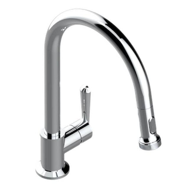 THG - Single Hole Pull Out Kitchen Faucet - Matt Umber PVD