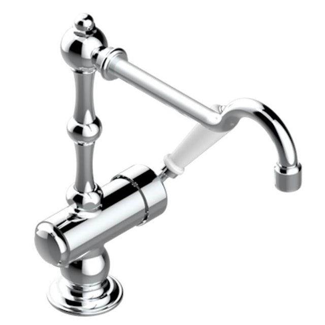 THG - Single Hole Kitchen Faucet With Swivel Spout - Matt Umber PVD