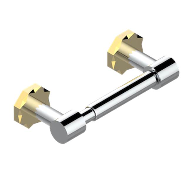 THG - Paper Roll Holder - Chrome Polished Gold Polished