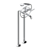 THG - Bath Shower Tub Filler With Floor Risers