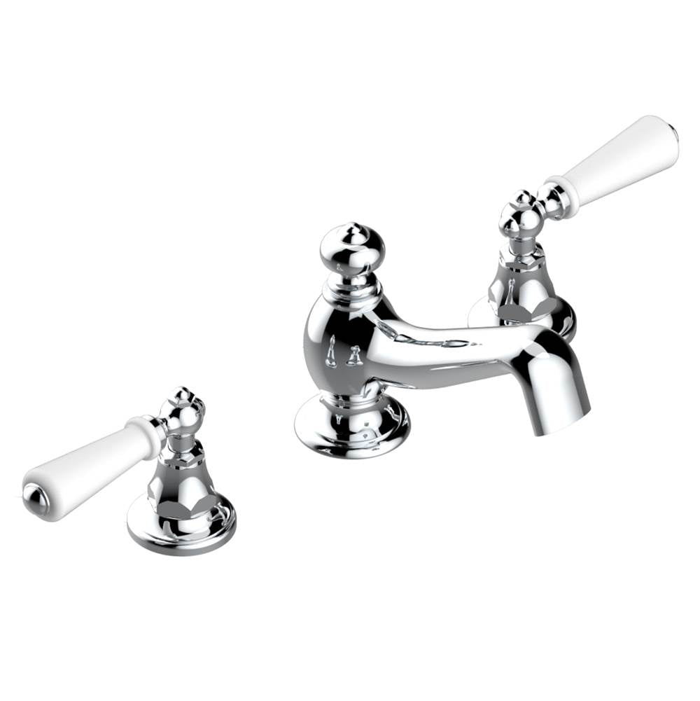 THG - Widespread lavatory set with drain - Matt Umber PVD