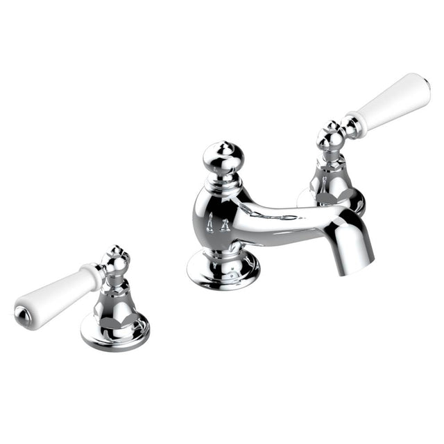 THG - Widespread lavatory set with drain - Matt Umber PVD