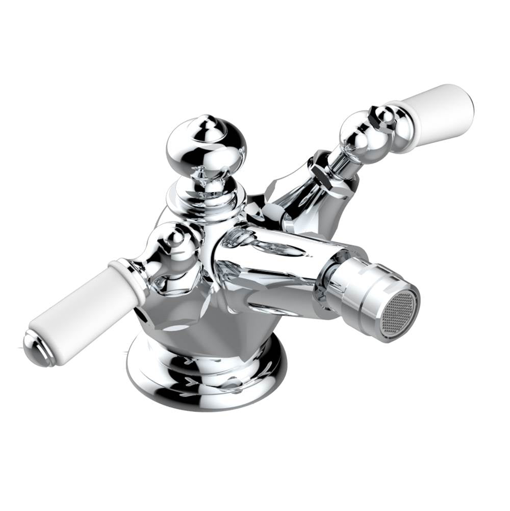 THG - Single hole bidet faucet with drain - Matt Umber PVD